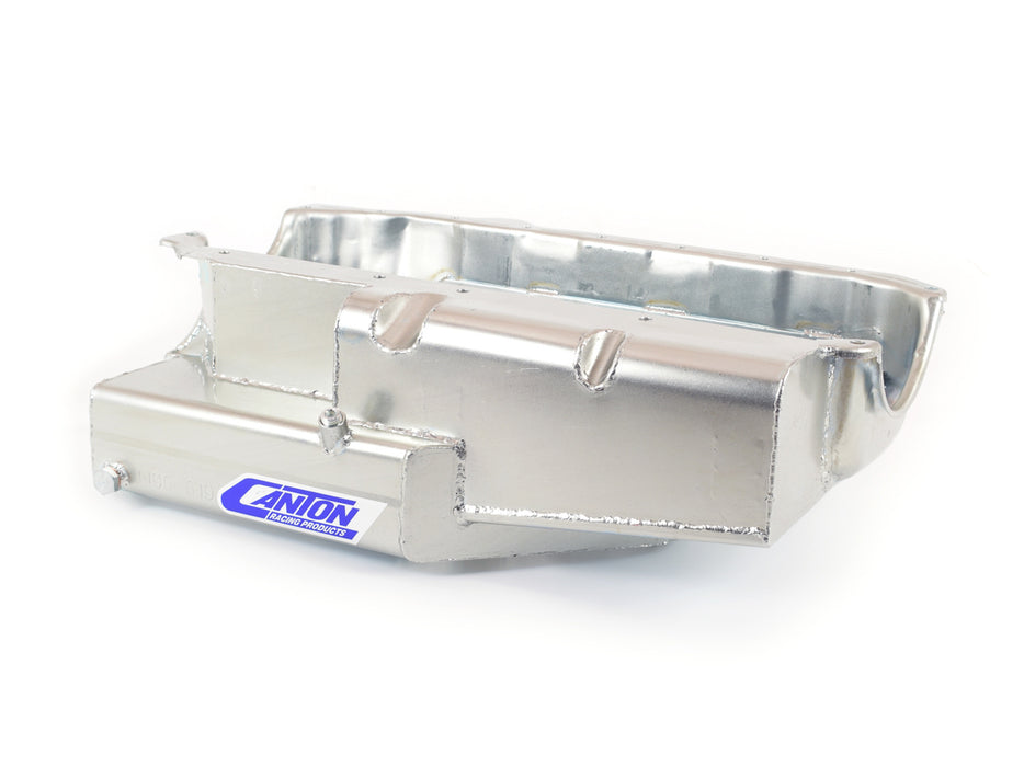 Canton CAN11-196 SBC Open Chassis C/T Pro Oil Pan - Shallow