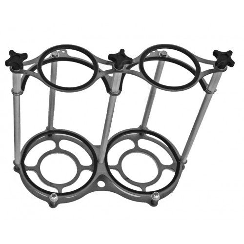 Chassis Engineering CCE5500A Dual Nitrous Bottle Bracket Stand-Up Style