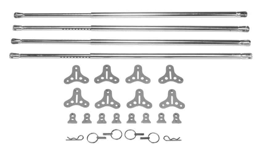 Chassis Engineering CCE8015 Pro-Wing Strut Rod Kit