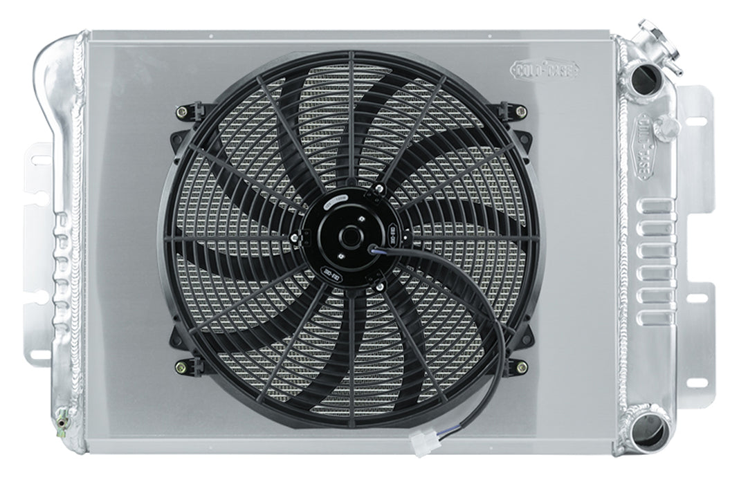 Cold Case Radiators CCRCHC547AK 67-69 Camaro/Firebird LS Swap Radiator &16in Fan