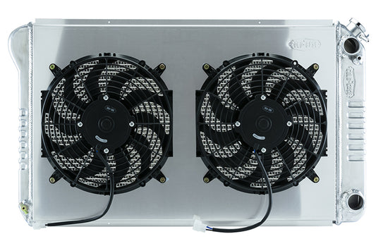 Cold Case Radiators CCRCHC557AK 70-81 Camaro/Firebird LS Swap Radiator & 12in Fan