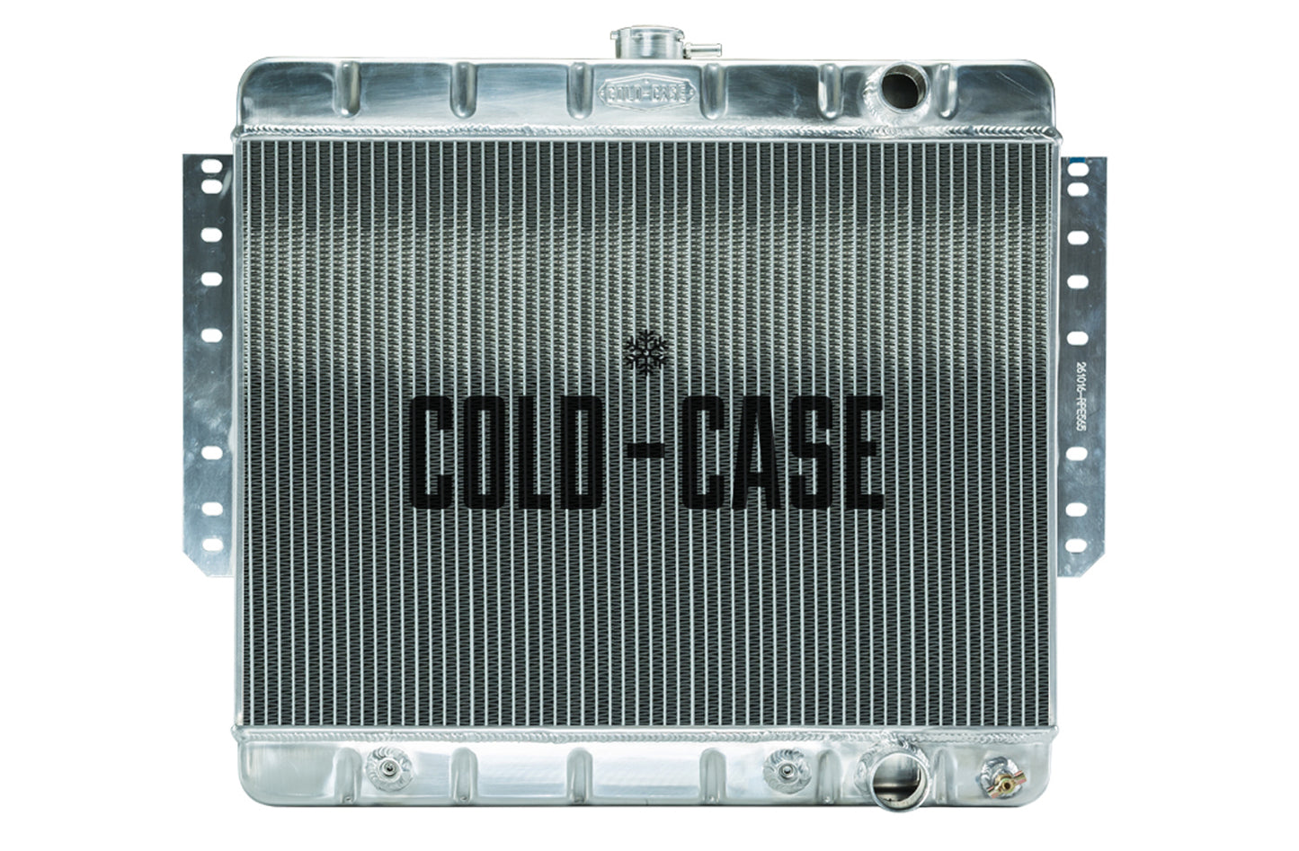 Cold Case Radiators CCRCHI565A 61-65 Impala Radiator St amped