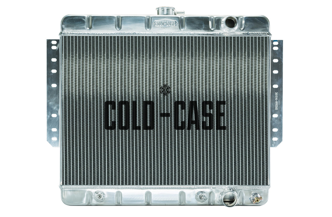 Cold Case Radiators CCRCHI565A 61-65 Impala Radiator St amped