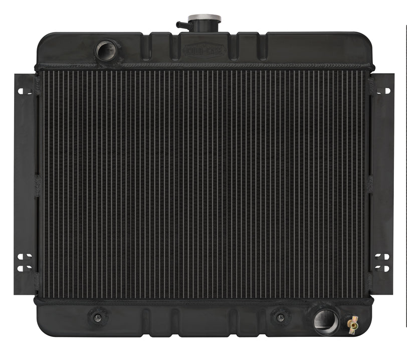 Cold Case Radiators CCRCHN540AB 62-67 Nova Radiator Auto Trans Black