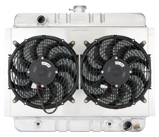 Cold Case Radiators CCRCHN540ASK 62-67 Nova AT 16in Aluminum Radiator
