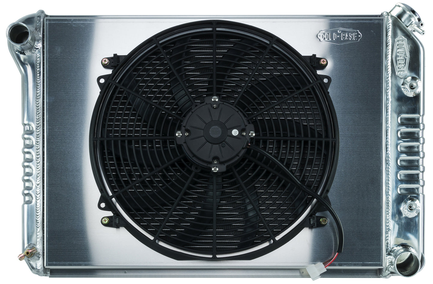 Cold Case Radiators CCRCHN548AK 68-79 Nova BB Radiator & 16in Fan Kit AT