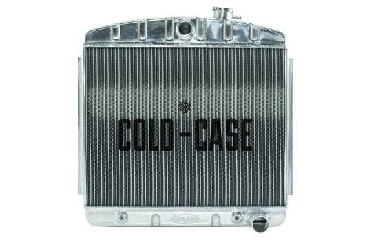 Cold Case Radiators CCRCHT562A 55-57 Tri-5 Chevy Radiat or (V8 Mount)