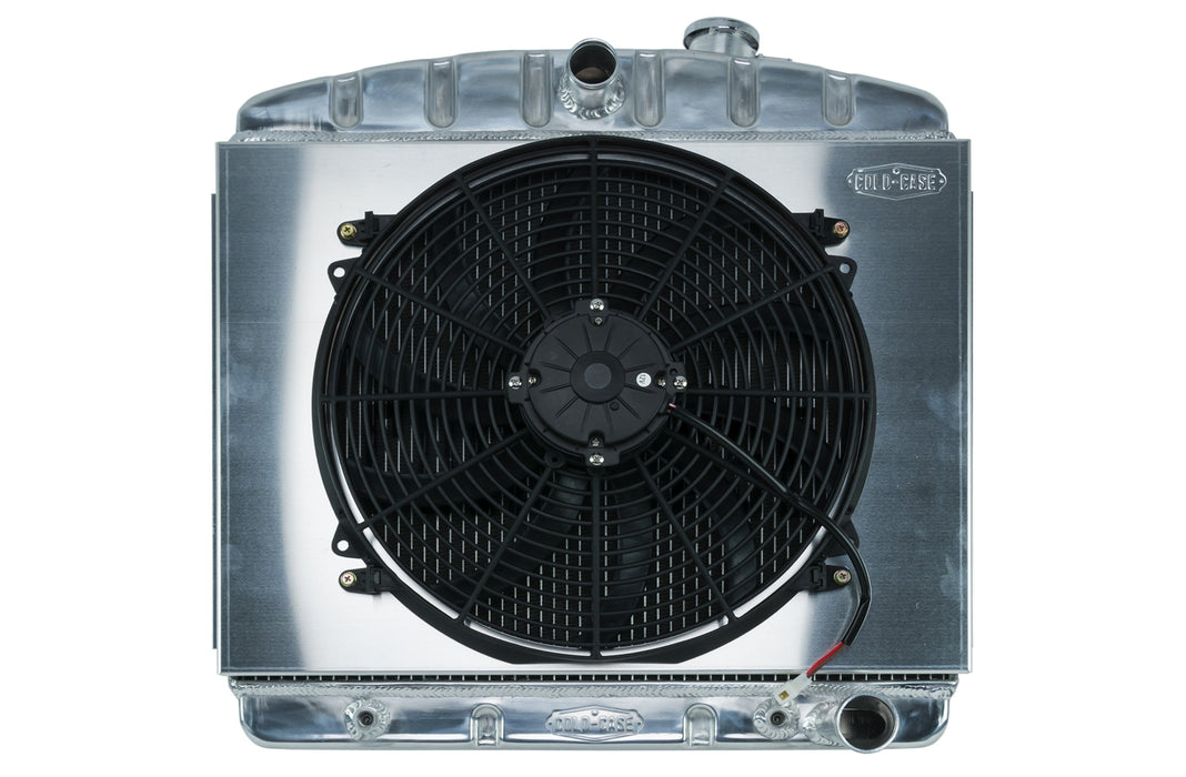 Cold Case Radiators CCRCHT562AK 55-57 Tri-5 Chevy Radiat or & 16in Fan Kit