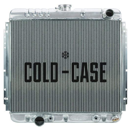 Cold Case Radiators CCRFOM560A 67-70 Mustang 20in Radia tor AT