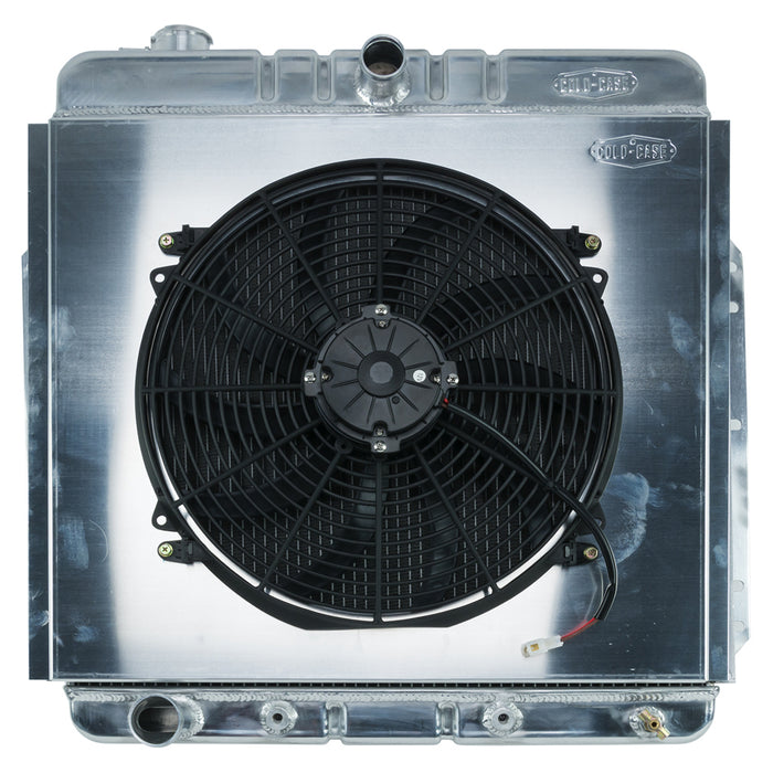 Cold Case Radiators CCRFOT576AK 53-56 Ford F100 Radiator & 16in Fan Kit
