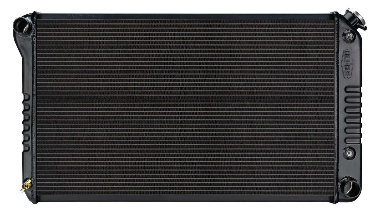Cold Case Radiators CCRGMA42AB 68-77 GM A-Body Radiator Auto Trans Black