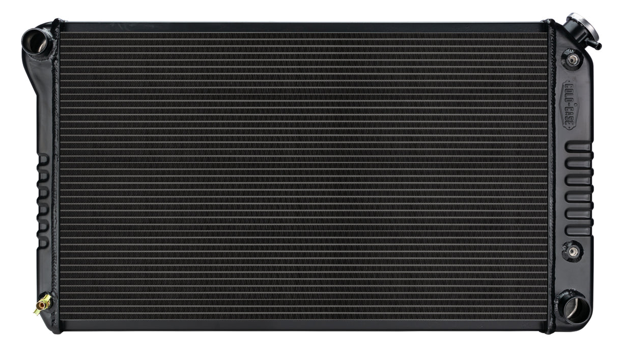 Cold Case Radiators CCRGMA42AB 68-77 GM A-Body Radiator Auto Trans Black