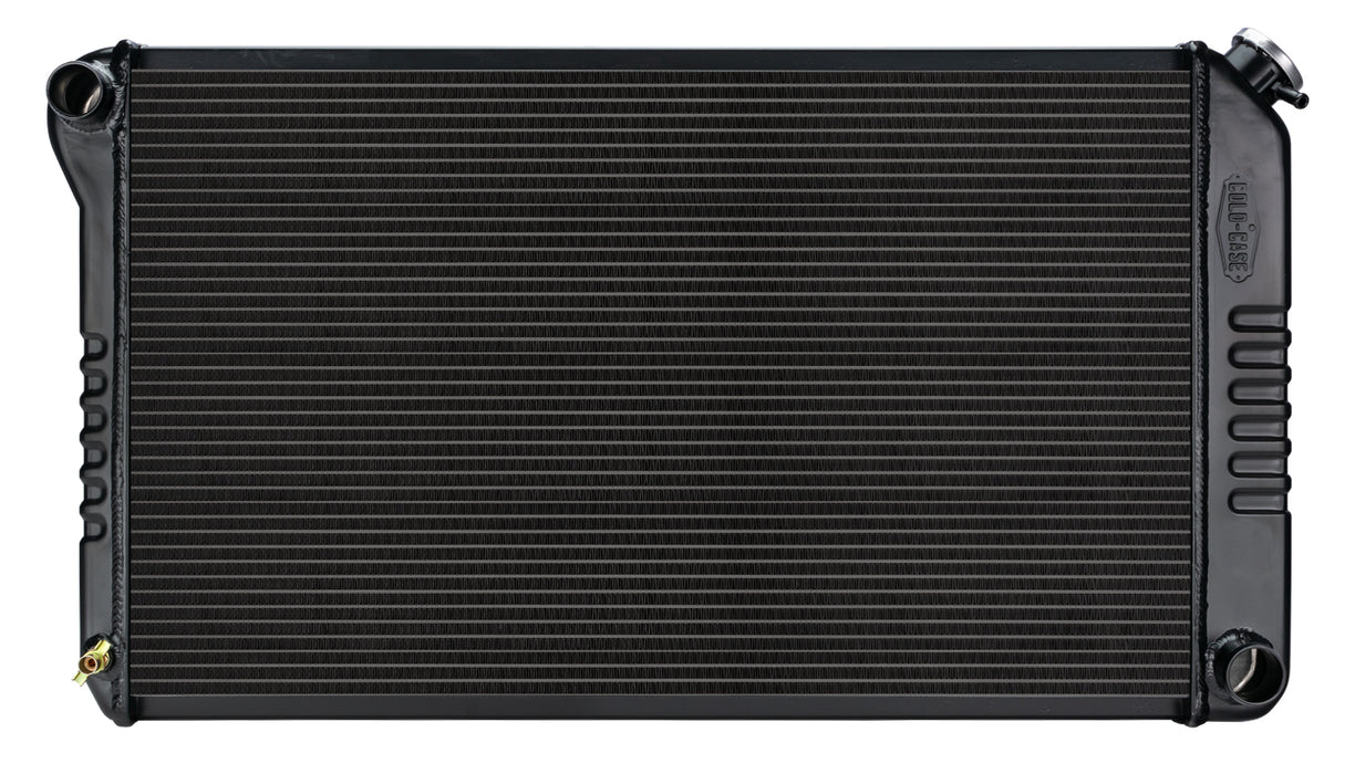 Cold Case Radiators CCRGMA42B 68-77 GM A-Body Radiator Manual Trans Black
