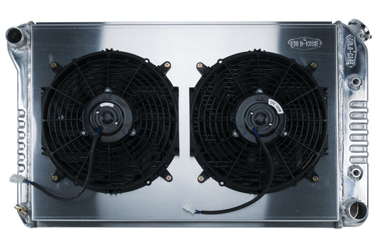 Cold Case Radiators CCRGMG544AK 78-88 GM G-Body Radiator & 12in Dual Fan Kit AT