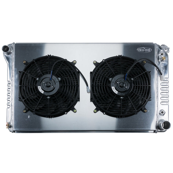 Cold Case Radiators CCRGMT556AK 77-87 GM P/U Radiator AT 19in Dual 12in Fans
