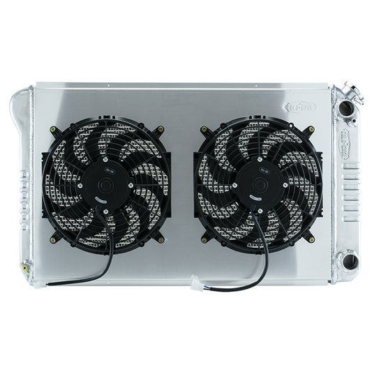 Cold Case Radiators CCRGMT558ALSK 67-76 Chevy GMC Pickup LS Swap Radiator