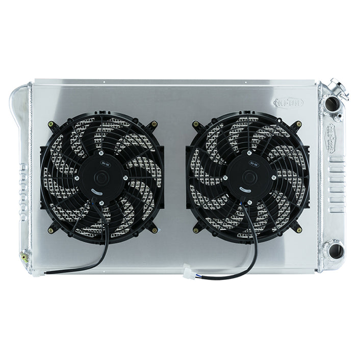Cold Case Radiators CCRGMT558ALSK 67-76 Chevy GMC Pickup LS Swap Radiator