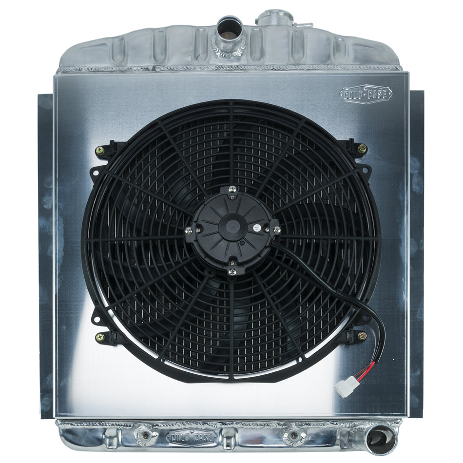 Cold Case Radiators CCRGMT568AK 47-54 Chevy Truck Radiat or & 16 Fan Kit