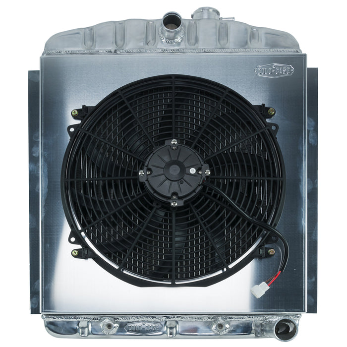Cold Case Radiators CCRGMT568AK 47-54 Chevy Truck Radiat or & 16 Fan Kit