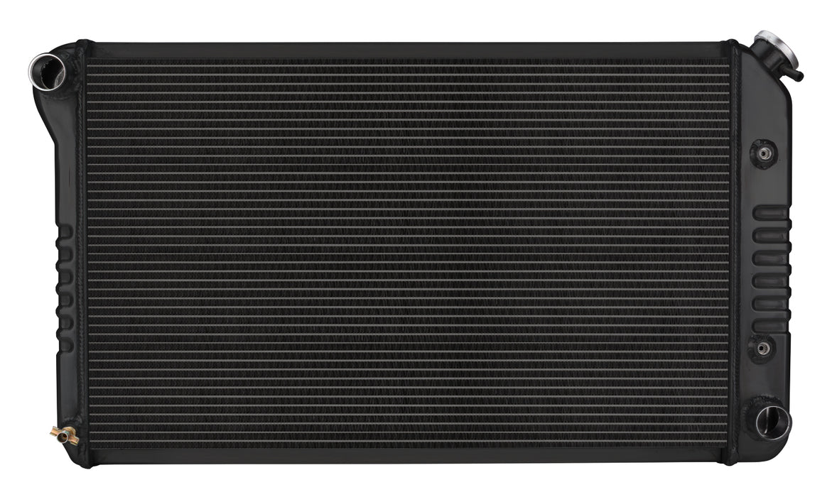 Cold Case Radiators CCRGPF18AB 70-81 Firebird Black AT Aluminum Radiator