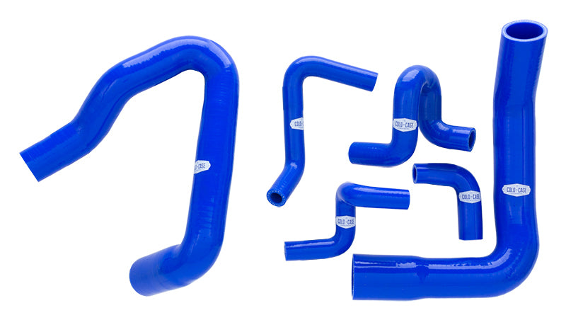 Cold Case Radiators CCRHFOR05B 86-93 Mustang GT Hose Kit Blue
