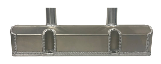 Champ Pans CHACP1147-6 SBC LH Fab Alm Valve Cover w/2- Tubes
