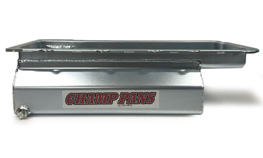 Champ Pans CHALS1060 LS1 10qt Oil Pan w/16in Long Wet Sump