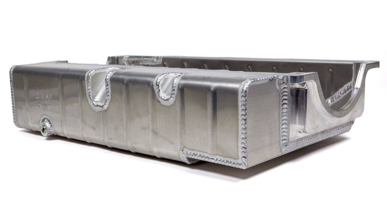 Champ Pans CHAPRO172L3A SBC Aluminum Oil Pan - Dry-Sump w/4-1/4 Depth