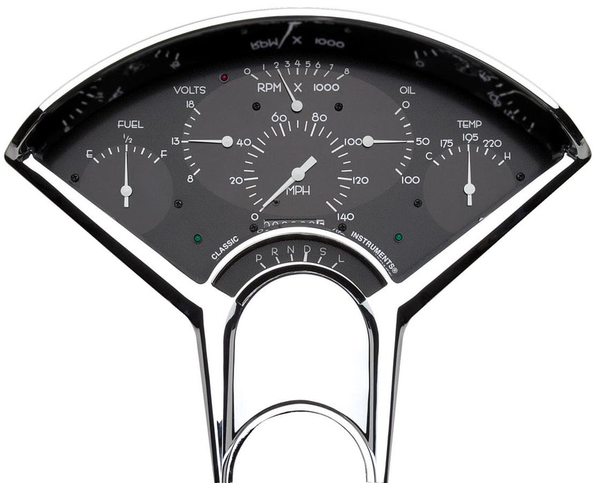 Classic Instruments CLABE01BB Bel Era Gauge Set Black