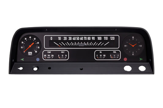 Classic Instruments CLACT64B 64-66 Chevy Truck Cluster Black