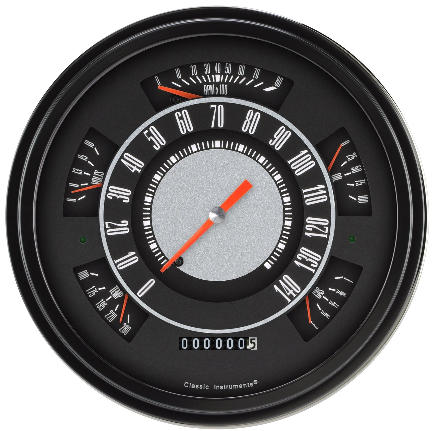 Classic Instruments CLAFB66OE 66-77 Ford Bronco Original Gauge Set