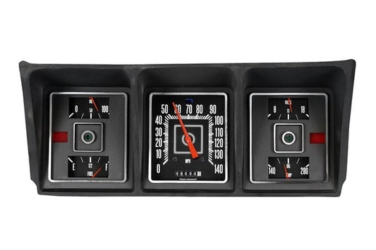 Classic Instruments CLAFT73B 73-79 Ford P/U Gauge Set Black