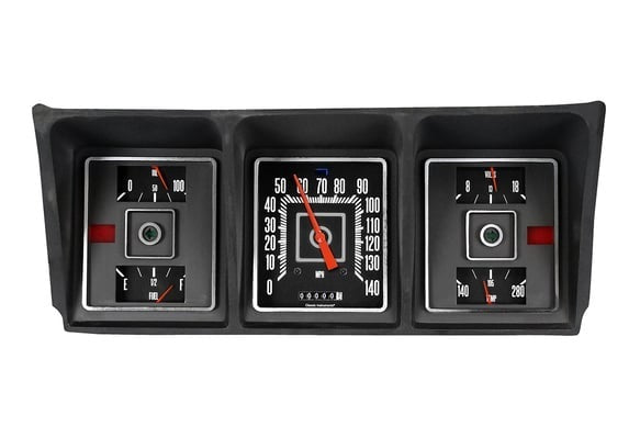 Classic Instruments CLAFT73B 73-79 Ford P/U Gauge Set Black