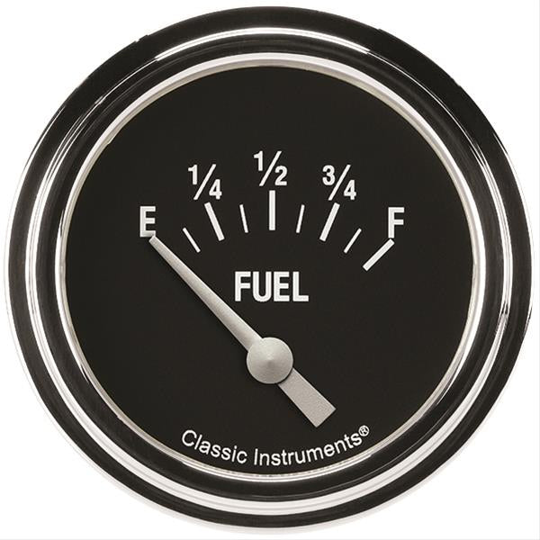 Classic Instruments CLAHR212SLF Hot Rod Fuel 0-90 2-5/8 Short Sweep