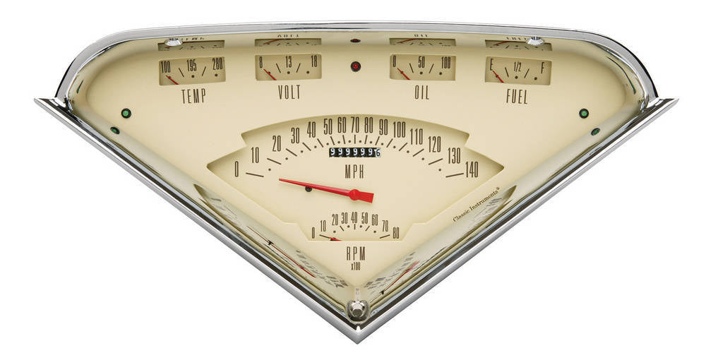 Classic Instruments CLATF01T Tach Force 6 Gauge Set Tan