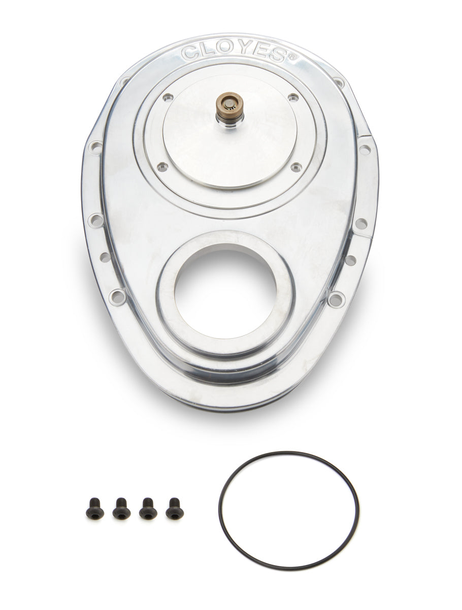 Cloyes Aluminum Timing Cover - SBC Rocket Block