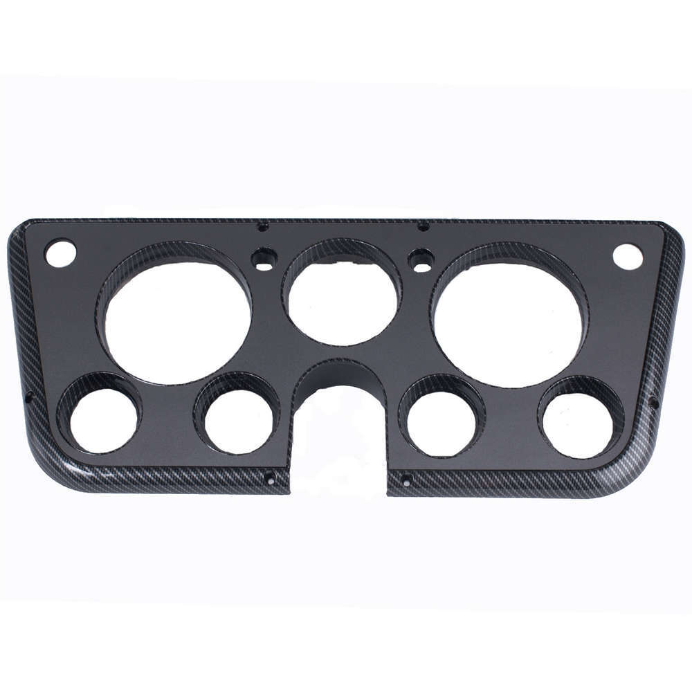 Clayton Machine Works CMW6772-C Gauge Bezel 67-72 GM P/U Carbon Fiber With Gray