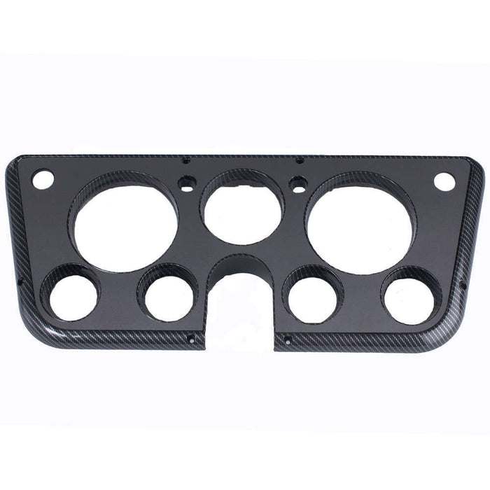 Clayton Machine Works CMW6772-C Gauge Bezel 67-72 GM P/U Carbon Fiber With Gray