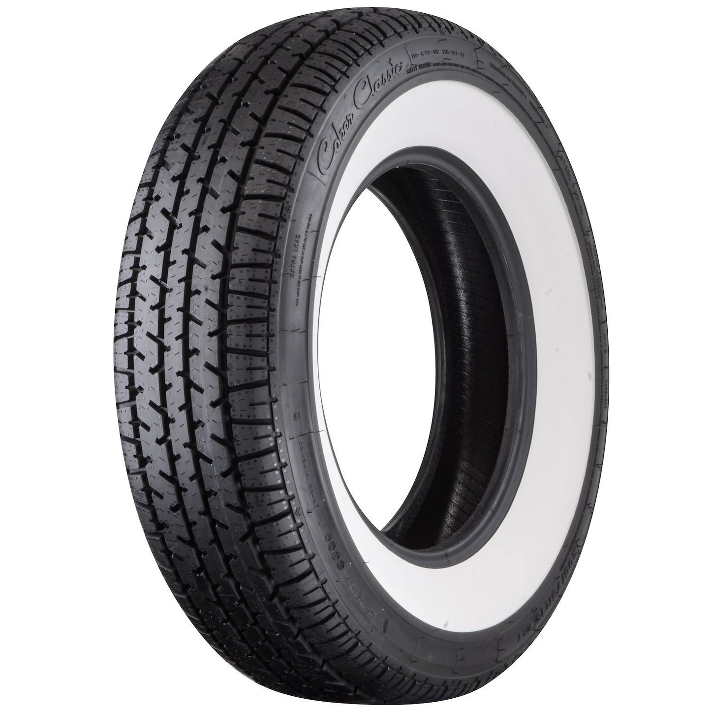 Coker Tire COK737110 Tire P205/75R15 Classic SS 2-1/2 WW