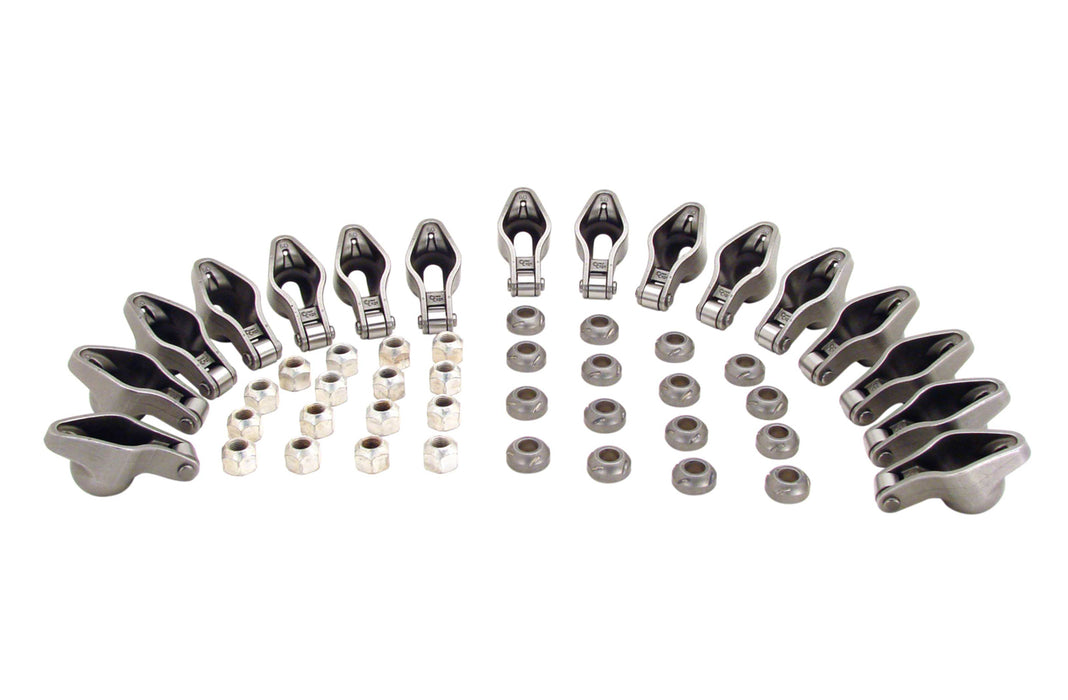 Comp Cams COM1416-16 SBC Mag-Roller Rocker Arms 3/8 Stud/1.6 Ratio