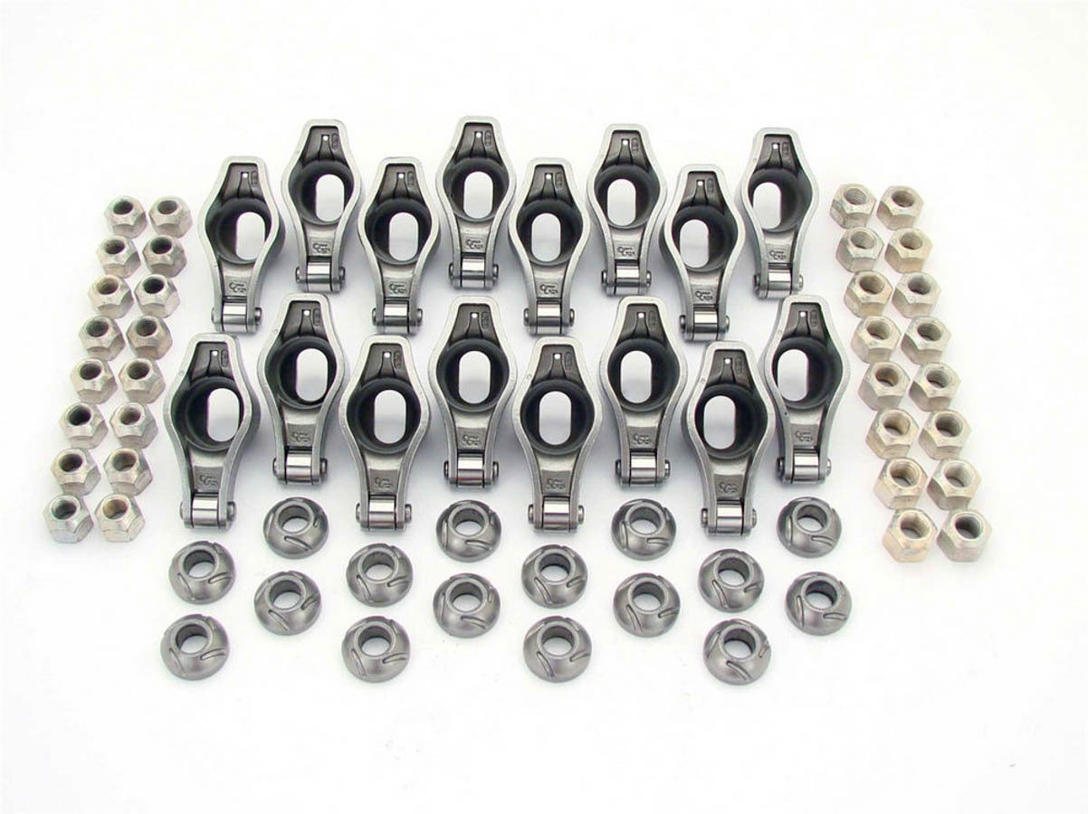 Comp Cams COM1451-16 Pont V8 Mag-Roll Rocker Arm 7/16 Stud/1.52 Ratio