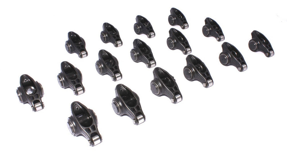 Comp Cams COM1601-16 SBC Rocker Arm Set - 1.52 Ratio 3/8 Stud
