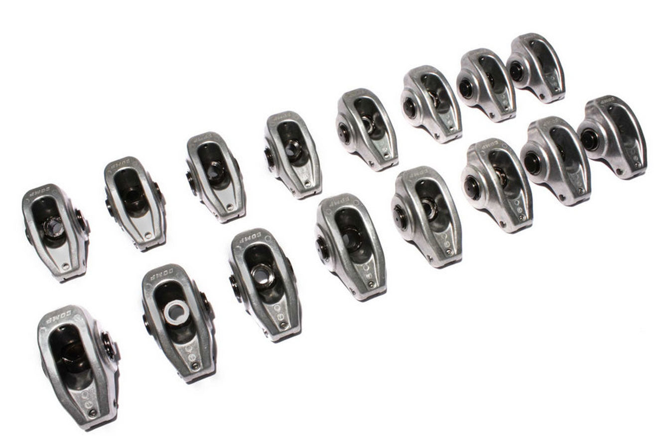 Comp Cams COM17001-16 SBC H/E Alum. R/A's - 1.5 Ratio 3/8 Stud