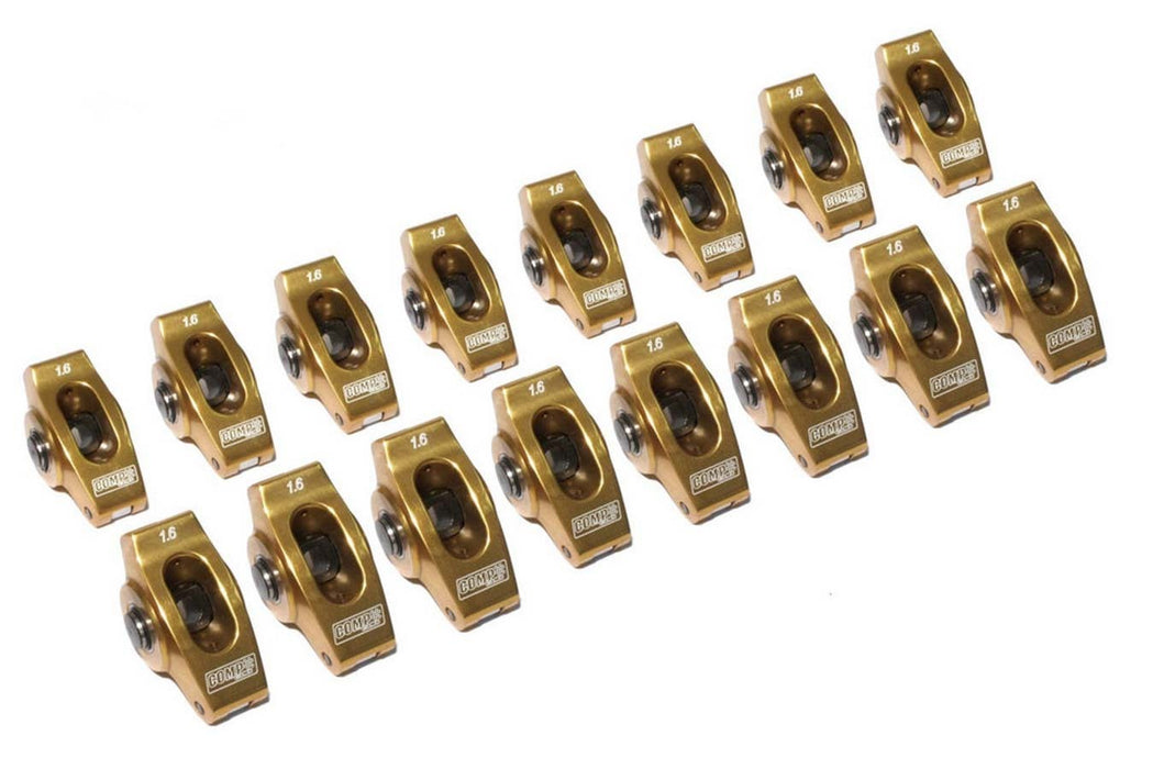 Comp Cams COM19002-16 SBC Ultra Gold R/A's - 1.6 Ratio 3/8 Stud