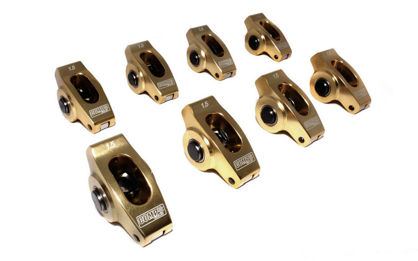 Comp Cams COM19004-8 SBC Ultra Gold R/A's - 1.5 Ratio 7/16 Stud