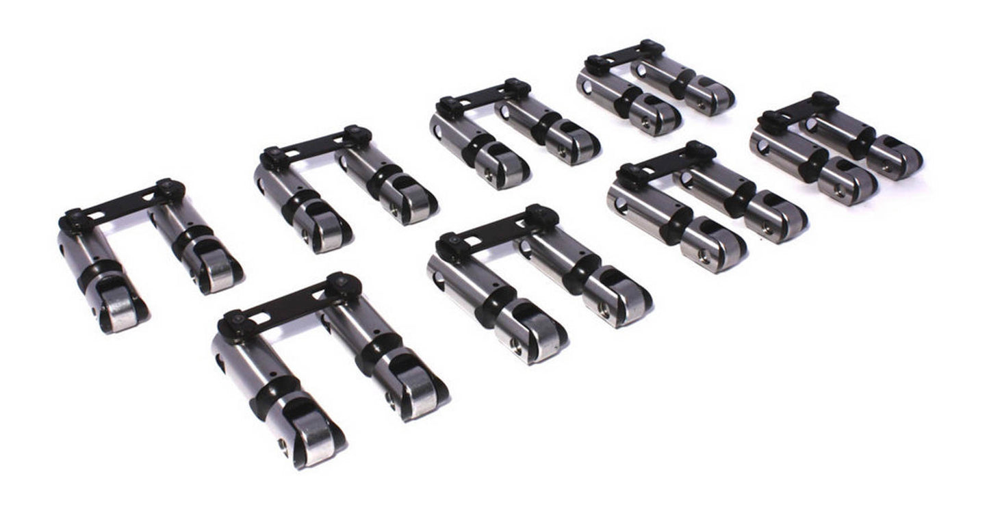 Comp Cams COM838-16 SBF Hi-Tech Roller Lifters-Full Body Design