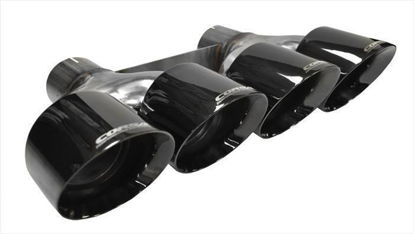 Corsa Performance COR14062BLK Quad 4.5in Pro-Series Tip Kit