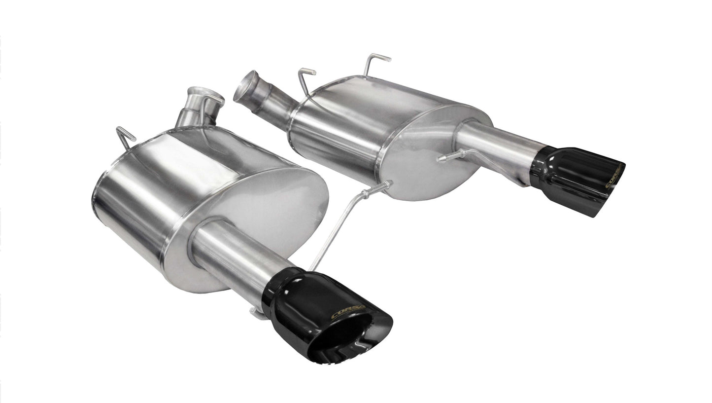Corsa Performance COR14317BLK Exhaust Axle-Back
