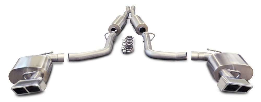 Corsa Performance COR14424 11- Challenger 6.4L Cat Back Exhaust