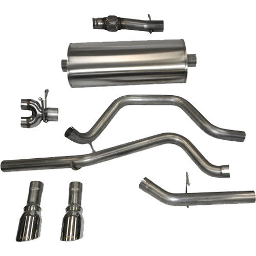 Corsa Performance COR14867 14- GM P/U 1500 5.3L Cat Back Exhaust System